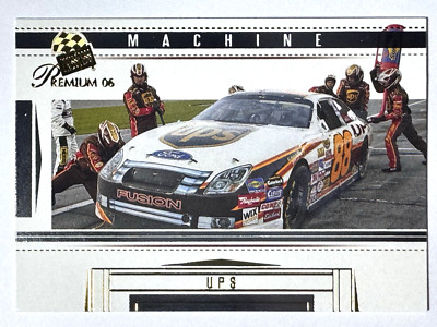 HOF'er DALE JARRETT 2006 Press Pass Premium UPS CAR PIT STOP MACHINE Card #42