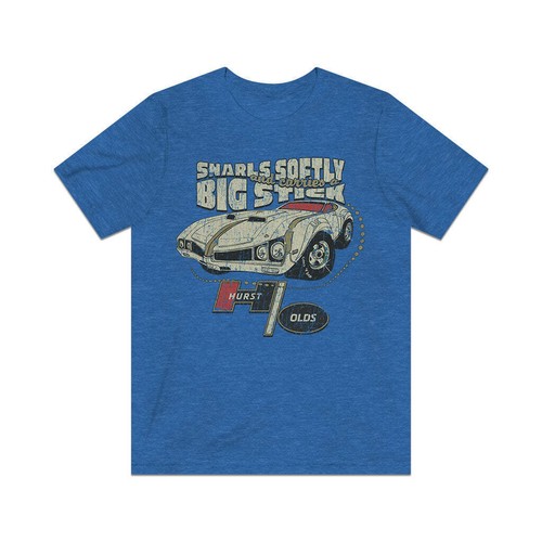 Hurst / Olds Big Stick 1969 Vintage Men's T-Shirt - Picture 34 of 42