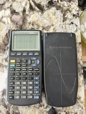 Texas Instruments TI-83 Graphing Calculator With Cover And No Batteries