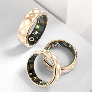 7-13 Size Smart Ring Sleep Tracking Heart Rate Health Fitness Tracker Waterproof