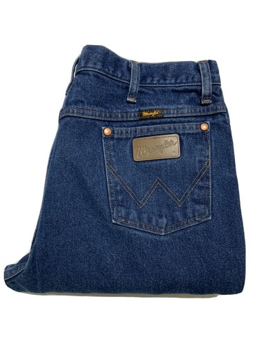 Wrangler 936PWD Mens Blue Jeans 36x30 