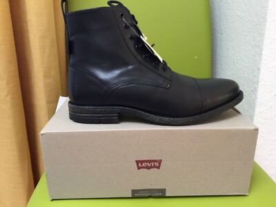 Levis Emerson OT Herrenstiefel Boots Schwarz Gr:wählbar neu in Karton