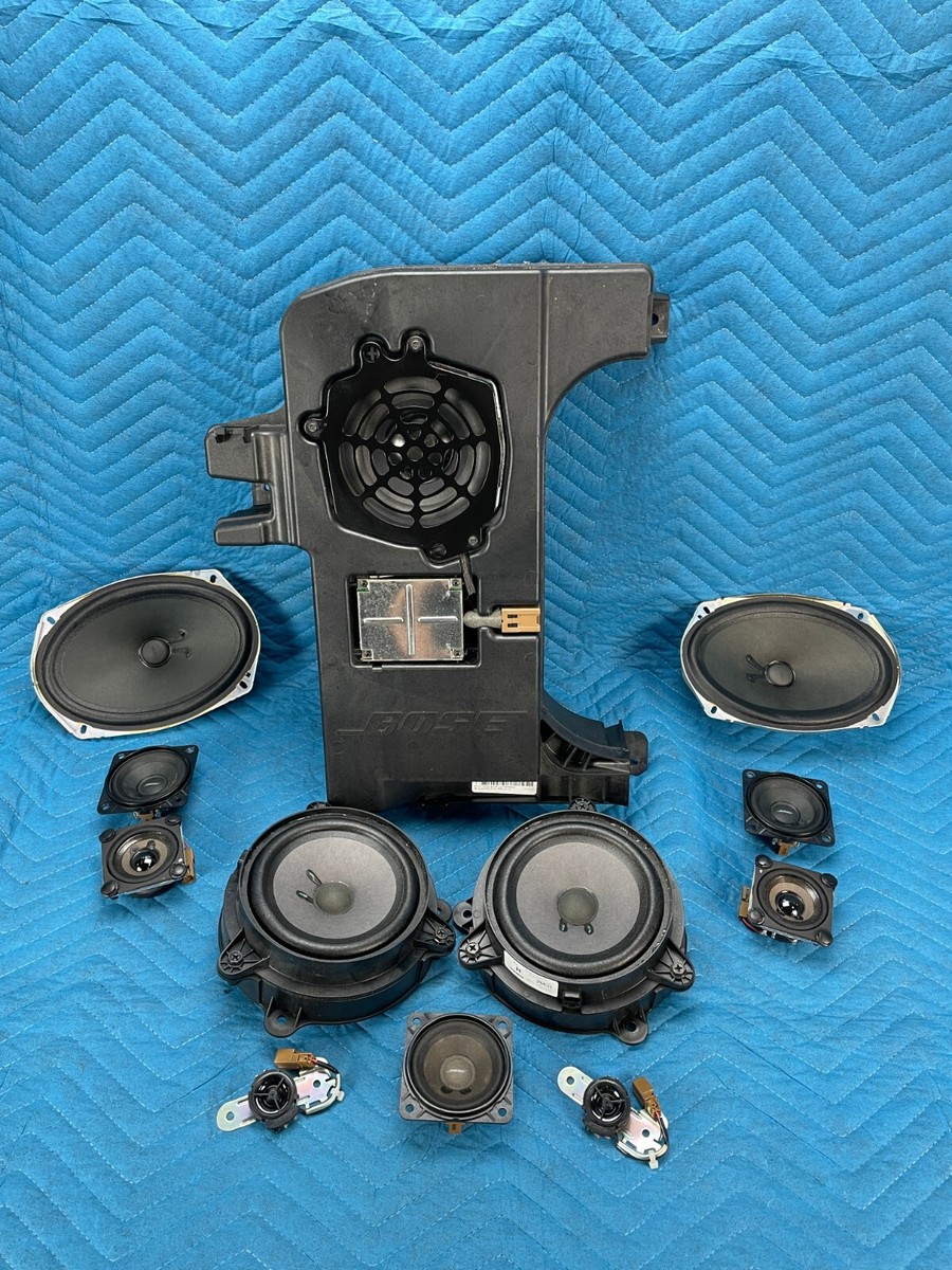 Nissan Armada BOSE Speaker Tweeter Subwoofer Set 2008-2015 OEM | eBay