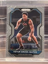 2020 Prizm Rookies Yetur Gross-Matos RC Rookie Carolina Panthers