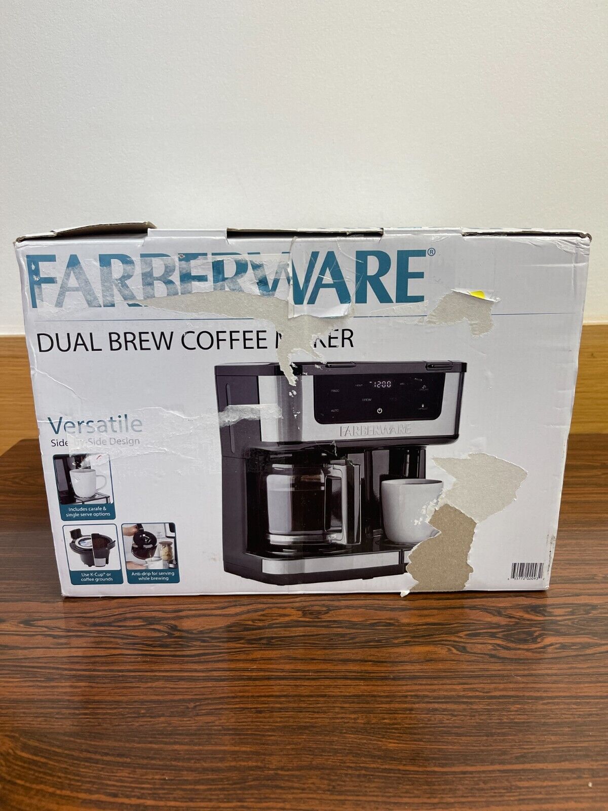 Farberware Dual Brew Side by Side Coffee Maker - FW61100042831 / BRAND  NEW!!!