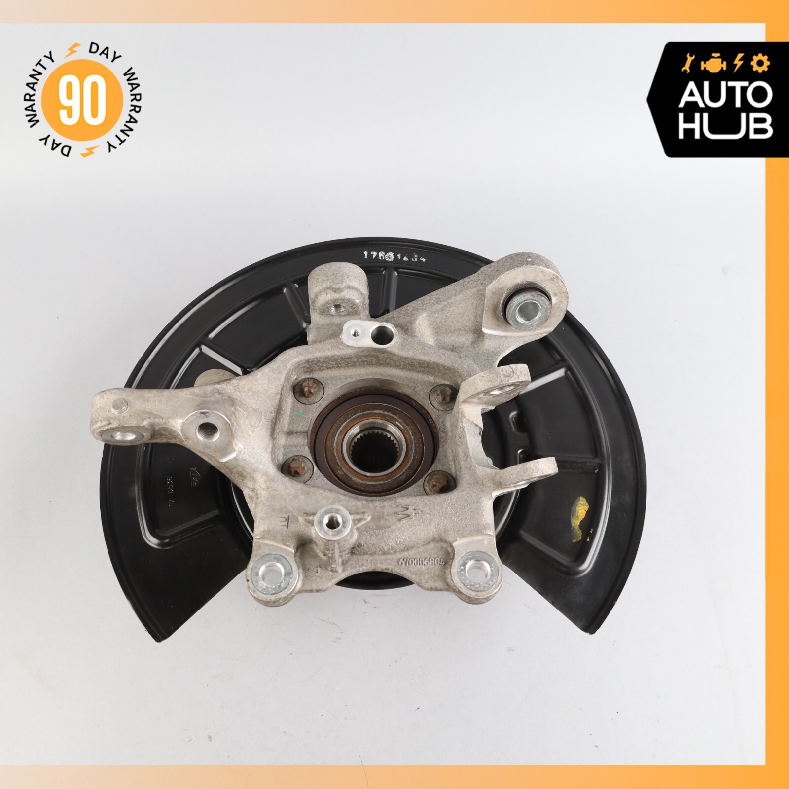 14-17 Maserati Quattroporte SQ4 M156 Rear Left Side Spindle Knuckle Hub OEM 32k