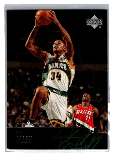 2003-04 Upper Deck Victory Ray Allen Seattle SuperSonics #88 | eBay