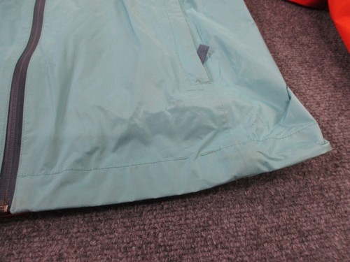 Patagonia Jacket Boy XL 14 Blue Orange H2no Torrentshell Hiking Rain Coat - Picture 10 of 13