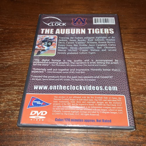The Legends of Auburn (DVD, 2007) New Sealed - Auburn Tigers - SEC Football - Foto 5 di 10