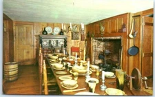 Unposted - Dining Room, Hall Tavern, Deerfield, Massachusetts, USA North America