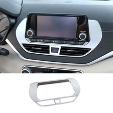 1P Silver Central Console Navigation Frame Co...