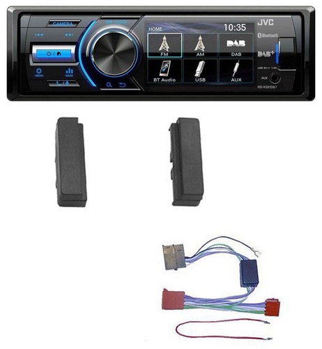 JVC Bluetooth MP3 USB DAB Autoradio für Audi A3 8L TT 8N bis 99 Aktivsystem ISO - Bild 1 von 7