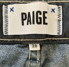 PAIGE Sz 28 JIMMY JIMMY SKINNY Cotton Blend Jeans — photo 2