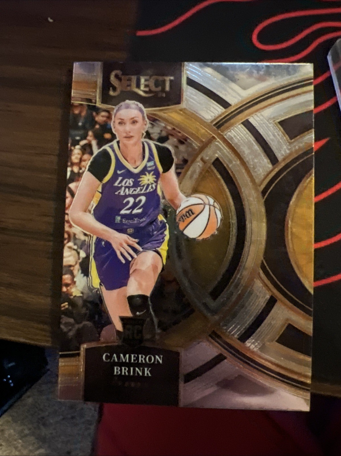 2024 Panini Select WNBA - Premier Level Cameron Brink #191 Silver Prizm (RC)