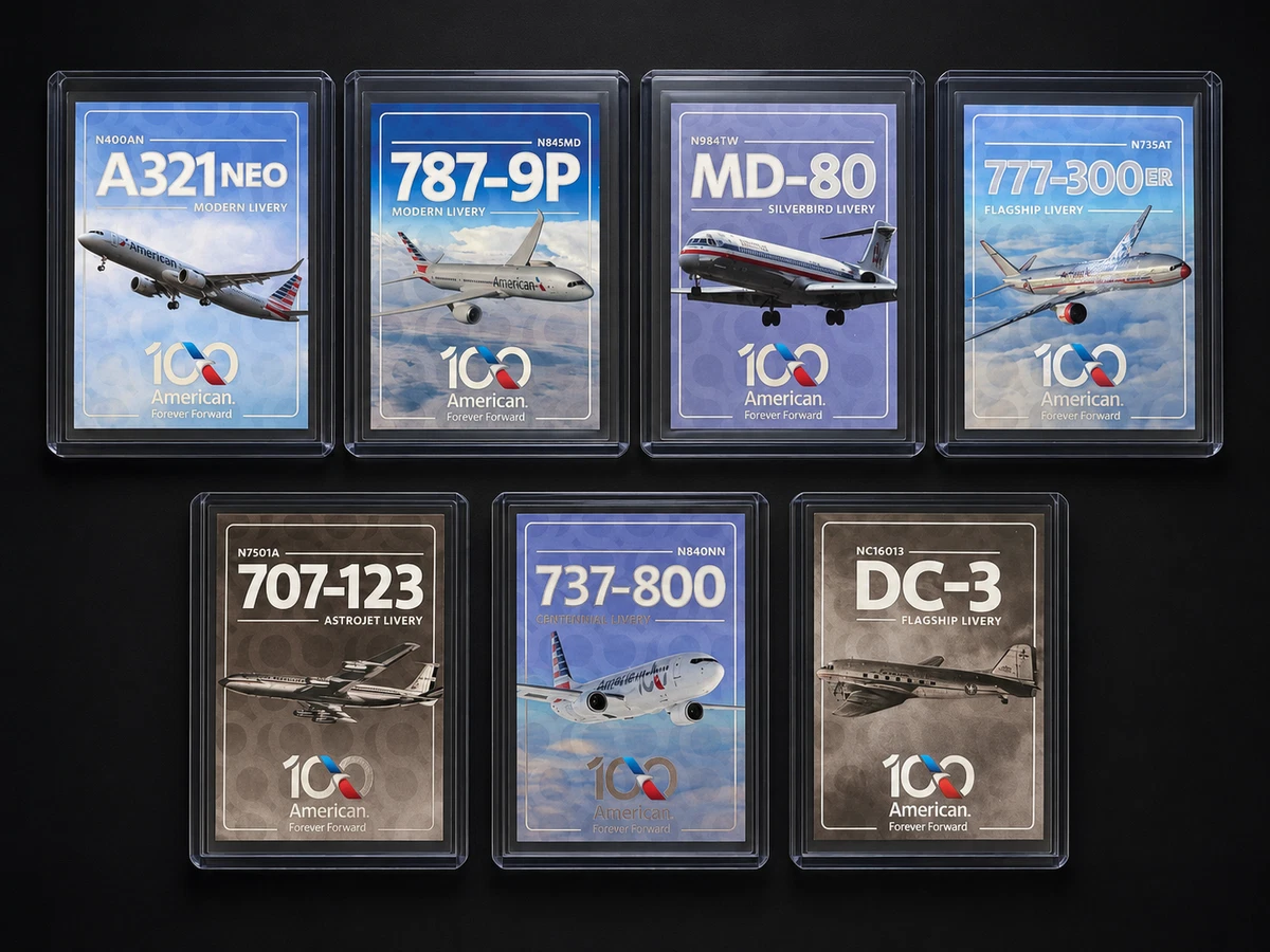 〚超レア〛AmericanAirline アメリカン航空　木製トランプケース American Airlines Collectibles for sale | eBay