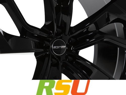 GMP Rebel black glossy 8.5x21" ET40 LK5 112 ML 57.1 Alufelgen 21 Zoll - Bild 3 von 3
