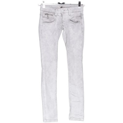 Freeman T. Porter, Jeans, Größe: 24, Grau, Baumwolle/Elasthan/Polyester #q0z