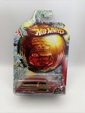 2011 Hot Wheels Holiday Hot Rods PURPLE PASSION WOODIE Red w/Gold Pr5 Spokes