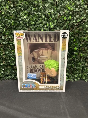 Funko Special Edition Pop! Animation One Piece Wanted Poster Roronoa Zoro #2124