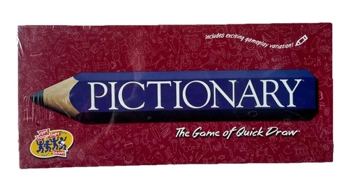 Vintage Y2K Hasbro Pictionary The Game of Quick Draw Gameplay 2000 New Sealed