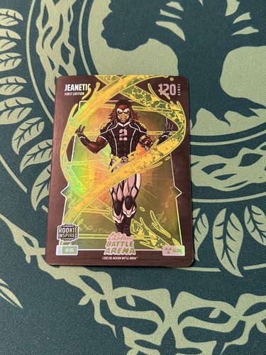 Ashton Jeanty JEANETIC Glow Battle Foil Bo Jackson Battle Arena 2026 Edition RC
