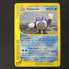 Poliwrath 24/165 Expedition Holo Rare Foil 2002 Nintendo Pokemon Card