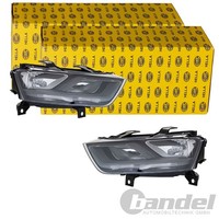 2X Hella Halogen Scheinwerfer Satz Passend FüR Audi Q3 Links+Rechts