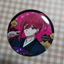 Shredded Chigiri Hyoma Can Badge Animate Cafeyear Kasho Blue Rock Burlo 1