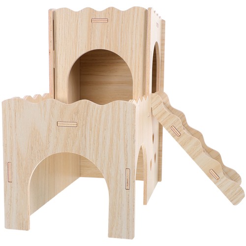 1 Set Hamster-Meerschweinchen-Versteck, Tierversteck, Burg, Doppeldeck-Villa - Bild 10 von 12