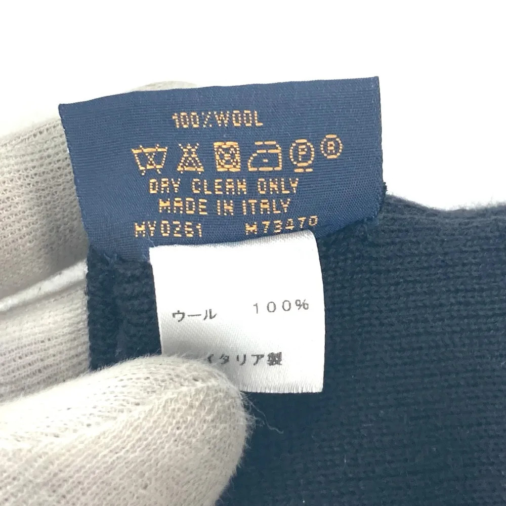 Louis Vuitton Monogram Eclipse WOOL Gloves M73470… - image 4