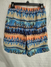 Patagonia Baggies Boys Aztec Tribal Swim Shorts Size XXL