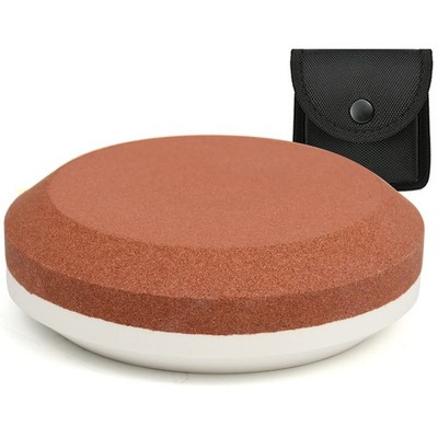 Axe/Hatchet Sharpening Puck Whetstone Knife Sharpening Stone, Dual Grit Multi...