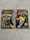 2 Comics Silver Surfer 14 Amazing Spiderman 108 Both Bronze Age Mid Grade Range?