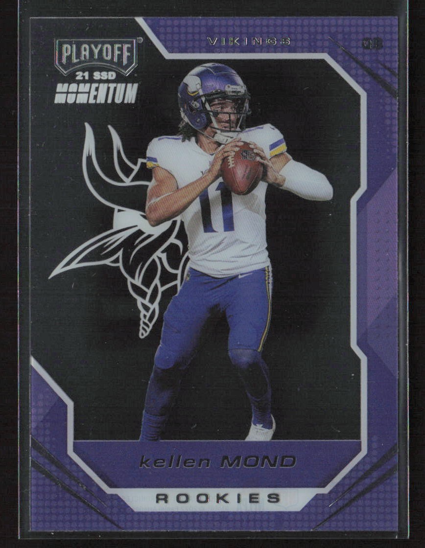 Kellen Mond 2021 Panini Chronicles #PMR-21 Playoff Momentum Rookies