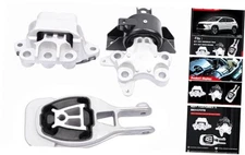 Engine Motor and Transmission Mount Kit Compatible with 2016-2021 Encore & 