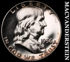 1956 Franklin Half Dollar - Choice Gem Proof  Lustrous  No Reserve  #J8771