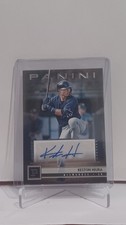 Keston Hiura 2019 Panini Chronicles #PS-KH Panini Signatures RC