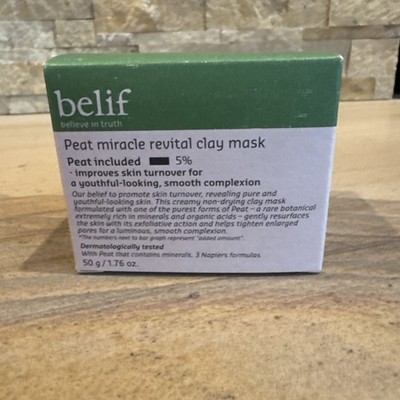 New Belif Peat Miracle Revital Clay Mask - 50 g / 1.76 oz Brand New In Box