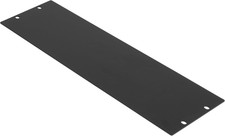 Rack Mounted Steel Flat Panel 3U Size Black Finish Fits 19 Inch Racks Durable