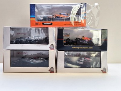 1:64 Formel 1 Sparky Tarmac McLaren Red Bull ALFA Mercedes Alpha Tauri 2021-2023