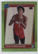 2021 Donruss Optic Rated Rookie Lime Green Prizm /149 Josh Christopher #200 00gy