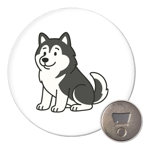 Magnet Alaskan Malamute FlaschenöFfner Alaskan Malamute Geschenkidee PräSent Mit-image