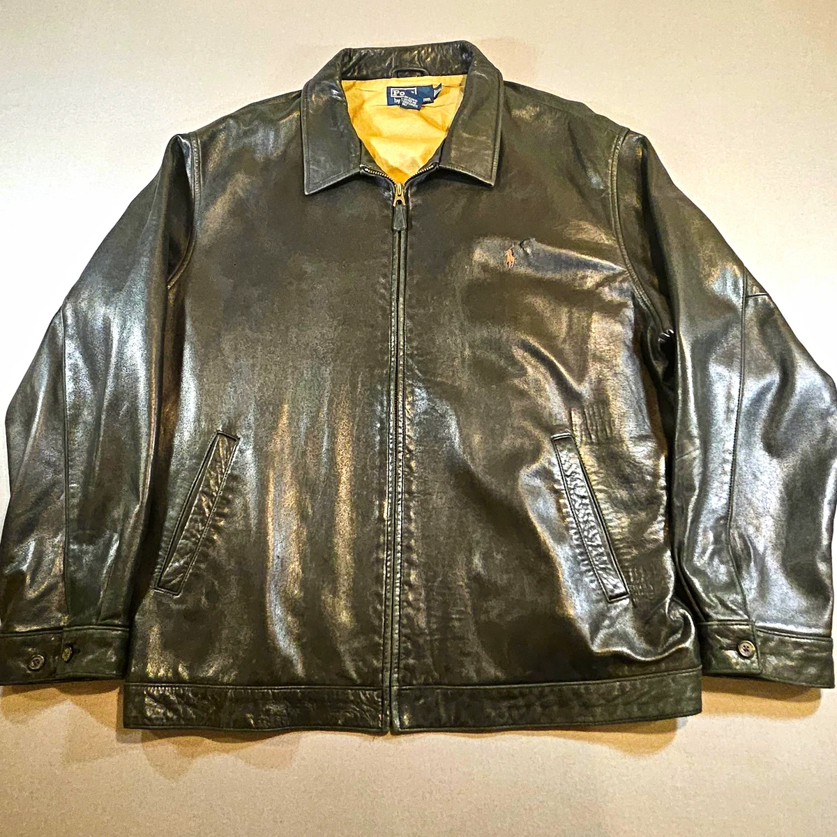 Polo Ralph Lauren Zip Leather Outer Shell Coats, Jackets & Vests