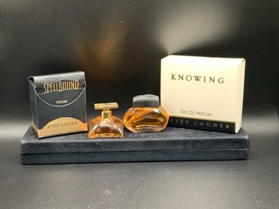 2 Vintage Mini Estée Lauder Perfumes- Knowing & Spellbound