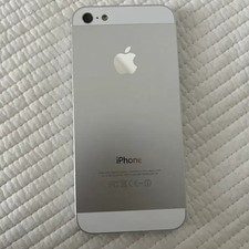 iPhone 5s Silver 64GB Used, Excellent Condition Official