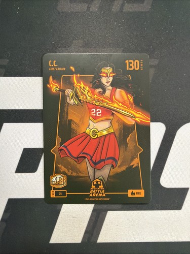 2024 Bo Jackson Battle Arena C.C. Caitlin Clark Fire Rookie Inspired RC #25