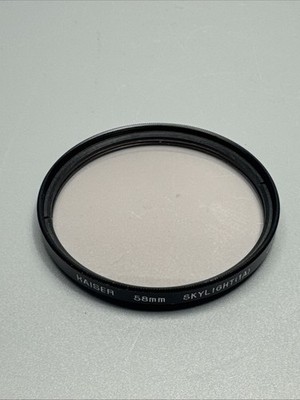 Kaiser 58mm Skylight (1A) Japan Filter Linsenfilter #109