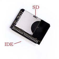 SD SDXC MMC Memory Card Adapter to IDE 2.5" 44 Pin Male Converter