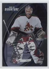 2002-03 ITG Be A Player Signature Series Signatures Sean Burke #098 Auto