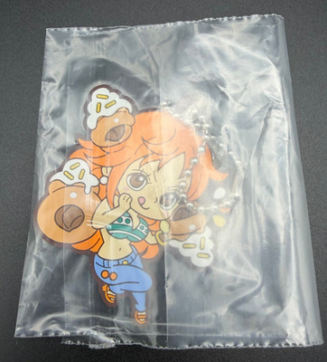 One Piece Nami MoguMogu Sanji Kitchen Brunch Rubber Keychain NO BOX